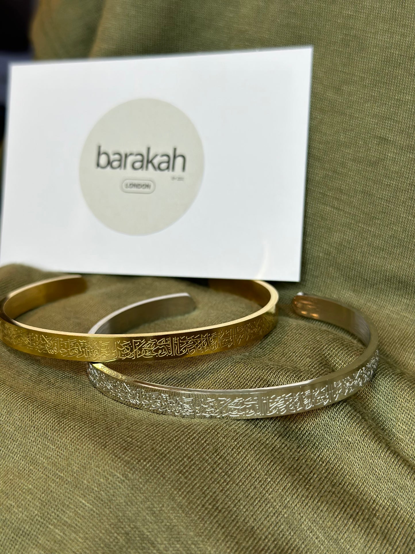 Ayatul Kursi Cuff Bangles UNISEX